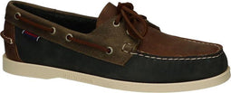 Blauw/Bruine Bootschoenen Sebago Dockside Heren 43,5
