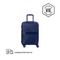 BLAUW MEDIUM HARDE KOFFER (MAAT M)