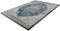 Blauw vloerkleed - 160x230 cm - A-symmetrisch patroon - Landelijk