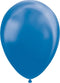 Blauwe ballonnen metallic | 10 stuks (multi)