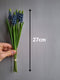 Blauwe druifjes - muscari - 27cm - blauw - kunstbloemen - blauwe druifje boeket - voorjaar - boeket - voorjaarsbloemen