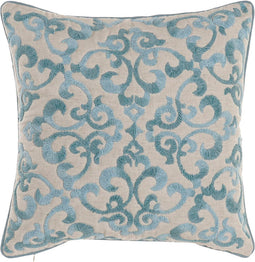 Blauwe Kussenhoes Bank (50 x 1 x 50 cm)