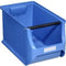 Blauwe magazijnbakjes Profiplus en ophangbord Allit
