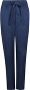 Blauwe pantalon van Tencel.