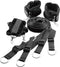 Blaze bed bondage set - Zwart