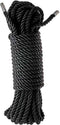 Blaze - Deluxe bondagetouw 10 meter - Zwart