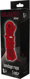Blaze - Deluxe bondagetouw 5 meter - Rood