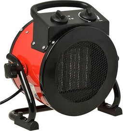 Blaze Industriële Kachel 2000W - 20m² - 3-standen - 230V - Rood