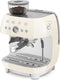 Smeg EGF03CREU - Espressomachine met bonenmaler - 19 bar druk - Crème