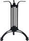 vidaXL Bistrotafelpoot Ø60x72 cm gietaluminium zwart