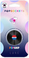 PopSockets - PopGrip - Telefoon Greep & Standaard - BackSpin - Zwart (Premium) LUXE