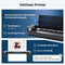 AgoDeo A4 Thermische Printer - Draagbare Bluetooth & USB Mini Printer - Inktloos Zwart-Wit - Incl. 110 vellen (10 tattoo transferpapieren)
