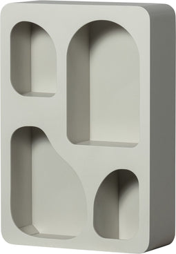 WOOOD Brisa Wandkastje - MDF - Mist - 59x40x15