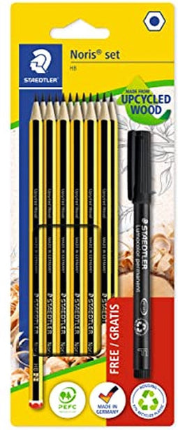 Bleistifte Set Noris 100% PEFC + 1 Lumocolor retail