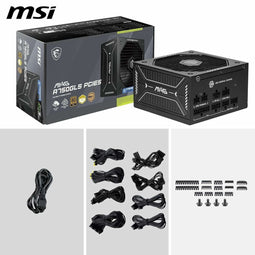 MSI 306-7ZP1B11-CE0 - Voedingsbron - 750 W 80 Plus Gold ATX - Zwart
