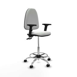 Piqueras y Crespo B2D05RN - Bureaustoel - Hoogteverstelbaar met armleuning - Wit