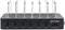 Manhattan 102254 - USB-laadstation 6x USB-A 50 W - Slimme IC-technologie - Zwart