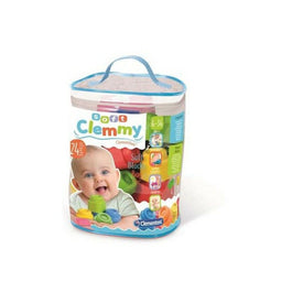 Bouwspel met blokken Baby Clemmy Clementoni (ES-EN-FR) (24 pcs) (13 x 20,5 x 26,5 cm)