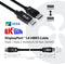 Club3D CAC-2068 - DisplayPort-kabel 1.4 HBR3 32,4 Gbps - 2 m Zwart