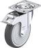 Blickle LE-PTH 125K-FI Zwenkwiel met rem Wieldiameter: 125 mm Draagvermogen (max.): 150 kg 1 stuk(s)