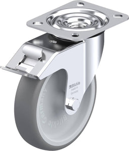 Blickle LE-TPA 127G-FI Zwenkwiel met rem Wieldiameter: 125 mm Draagvermogen (max.): 125 kg 1 stuk(s)
