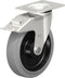 Blickle LEX-POEV 200KAD-FI-SG (LEX-POEV 200KD-FI-SG) Zwenkwiel met rem Wieldiameter: 200 mm Draagvermogen (max.): 300 k