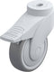 Blickle LWG-TPA 101KF-11-FI (LWG-TPA 101K-11-FI-FK) Zwenkwiel met rem Wieldiameter: 100 mm Draagvermogen (max.): 100 kg