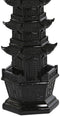 Decoratieve figuren Home ESPRIT Zwart Orientaals 9 x 9 x 41 cm