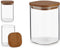 Blik Bruin Transparant Bamboe Borosilicaatglas (1200 ml)
