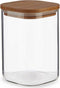Blik Bruin Transparant Bamboe Borosilicaatglas (1200 ml)