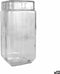 Blik La Mediterránea Vierkant Glas 2,2 L 11 x 11 x 22,5 cm (12 Stuks)