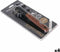 Blikopener Percutti Legno Bruin Zwart 17 x 13 x 5 cm (4 Stuks)