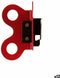 Blikopener Rood Zwart Staal (5 x 6,7 x 2,5 cm) (12 Stuks)