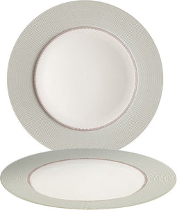 Laura Ashley Wild Clematis Collectables Borden set van 2 - Dinerborden - Ø 26cm
