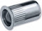 Blindklinkmoer 1742R aluminium M4 met draad (20 stuks in zak)