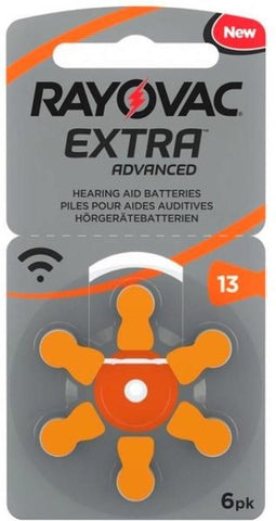 blister - Rayovac Extra Advanced -13 - oranje
