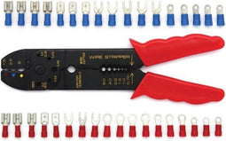 Blisterkaart Met 80 Kabelschoenen En Krimptang