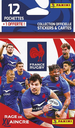 Blisterverpakking 12+1 PANINI-zakjes - RUGBY EDF