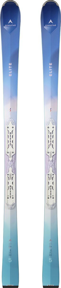 Dynastar Elite 5 Xpress - Piste ski's dames - Kracht en elegantie - Blauw 155 cm
