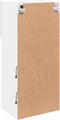 vidaXL - Tv-meubel - met - LED-verlichting - 40,5x30x90 - cm - wit