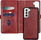 iMoshion Hoesje Geschikt voor Samsung Galaxy S21 Hoesje Met Pasjeshouder - iMoshion 2-in-1 Wallet Bookcase - Rood