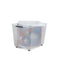 IRIS Topbox - Opbergbox 60L - Stapelbaar met wielen - Set van 2 (2 stuks)