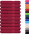 vidaXL - Handdoeken - 10 - st - 100x200 - cm - 360 - g/m² - 100% - katoen - bordeauxrood