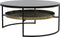 Light & Living Rowdy Salontafel - Zwart/Antiek Brons - Ø88x40cm