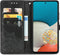 iMoshion Hoesje Geschikt voor Samsung Galaxy A53 Hoesje Met Pasjeshouder - iMoshion Mandala Bookcase - Zwart