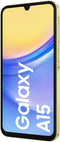 Samsung Galaxy A15 - Smartphone - 4GB RAM - 128GB opslag - Geel