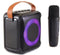 Karaokeluidspreker + draadloze microfoon - INOVALLEY - KA04BTH-B - Bluetooth - Verlicht