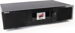 Block Audio BB200 zwart stereo met ingebouwde Blu-ray speler, DAB+, aux in, TV line in