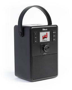 Block eMotion smart radio met DAB+, internet, USB en Spotify, zwart