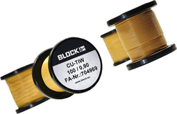 Block Koperdraad gelakt Buitendiameter (incl. isolatielak): 0.50 mm 45.3 m 0.10 kg
